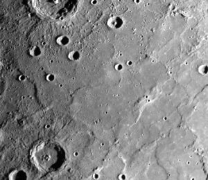 Povrch planety Merkur