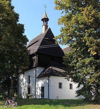 Gotick kostel ve Vyehorkch