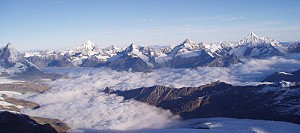 Panorama Walliskch Alp