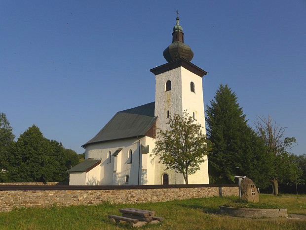 Kostol Jna Krstitea - geografick stred Eurpy