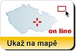Pavlovsk vrchy, mapa