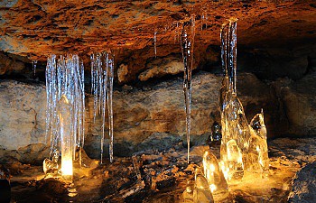 Jeskyn vl, ledopdy v Kyjovskm dol, foto J. Latvka