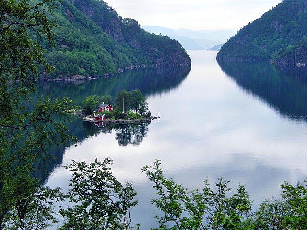 Jeden z norskch fjord