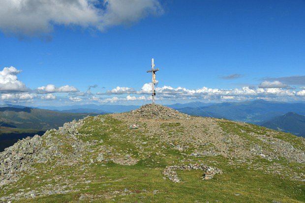 Greim (2471 m) - vrcholov k