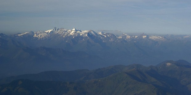 Vysok Taury s Grossglocknerem (3798 m) - pibleno