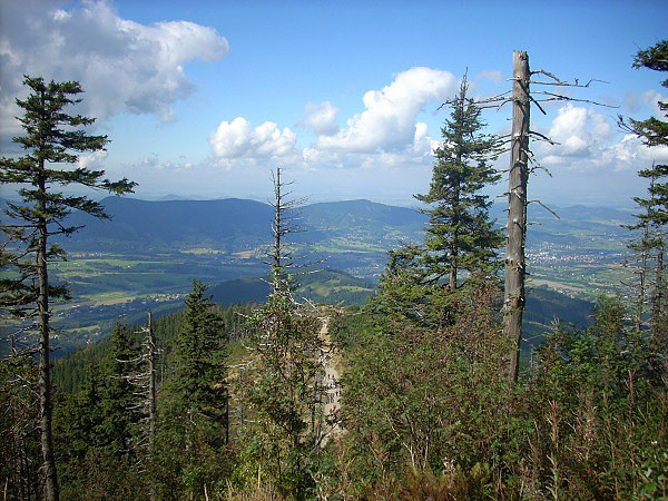 Pohled z Lys hory k  Ondejnku