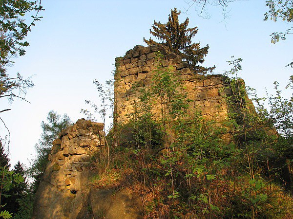 Zcenina hradu Karlsfield