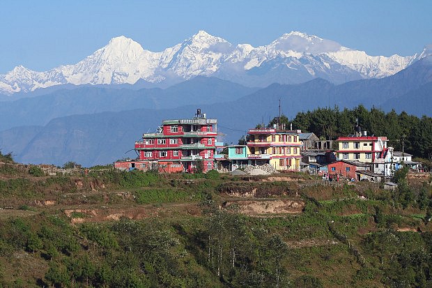 Chisapani a Ganesh, Himalje