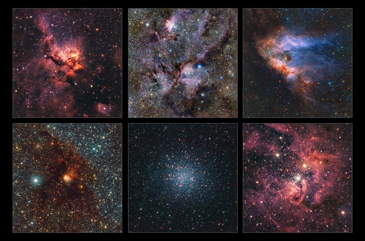 Highlights of the most detailed infrared map of the Milky Way