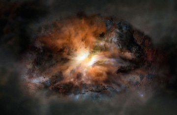 Pedstava galaxie W2246-0526
