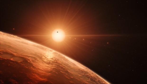 Pedstava planetrnho systmu TRAPPIST-1