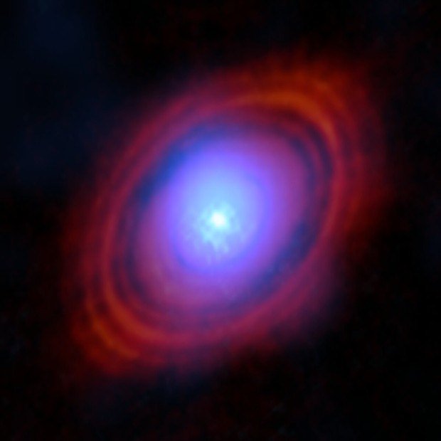 Water in the HL Tauri disc 