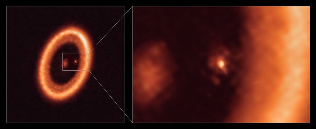 ALMA - pehledov a detailn pohled na disk exoplanety PDS 70c