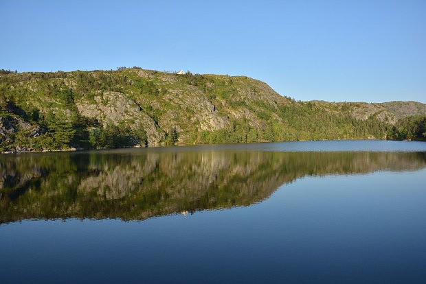 Jezero s povolenm koupn