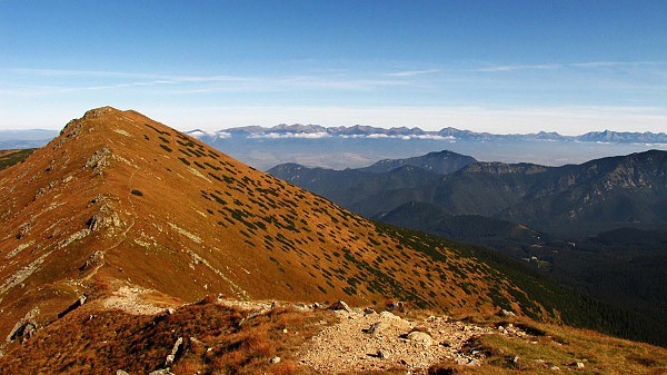 Zpadn a Vchodn Tatry a Liptovskou kotlinou