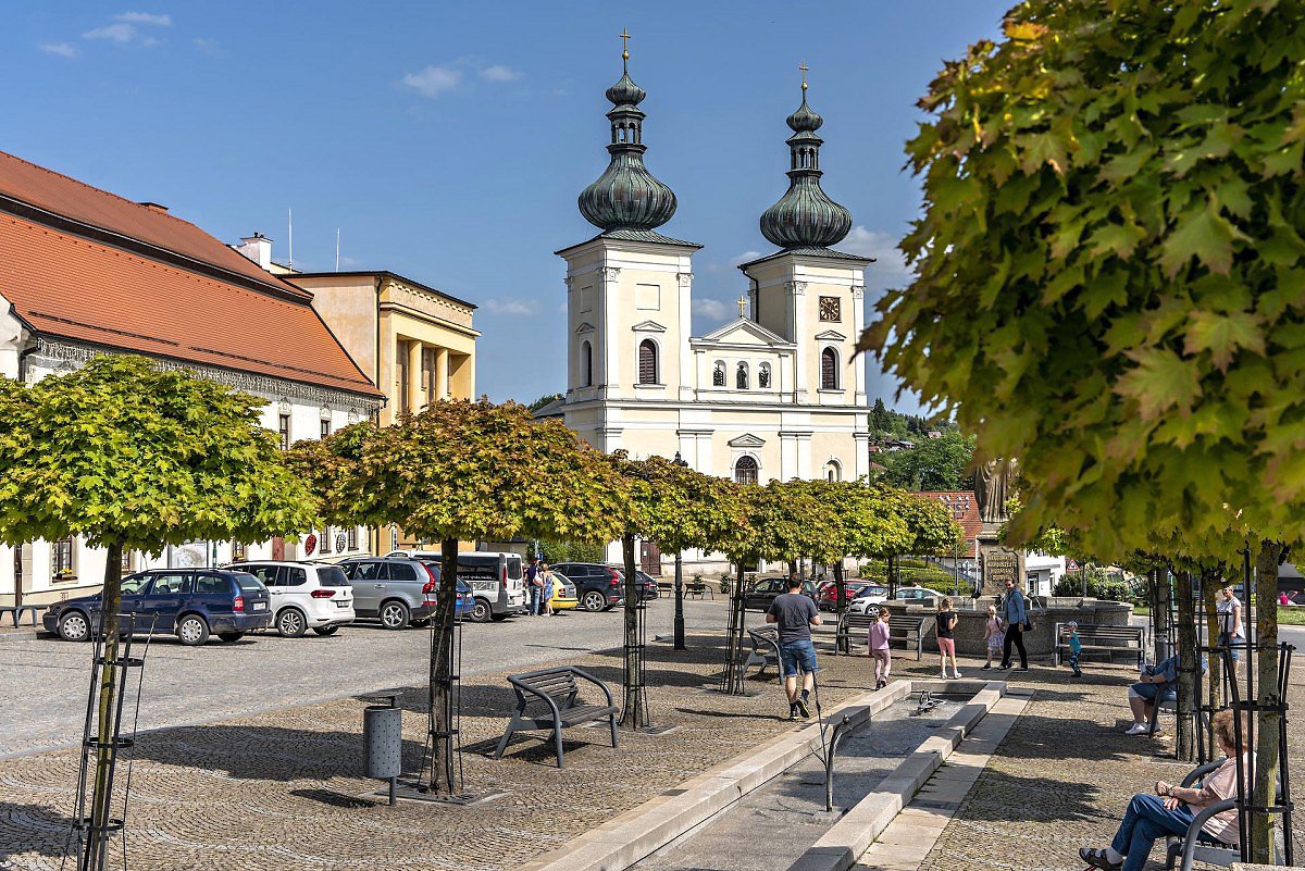 Bystice nad Perntejnem Masarykovo nmst foto Roman ulc