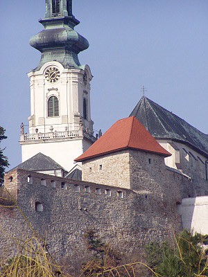 Nitransk hrad a kostel