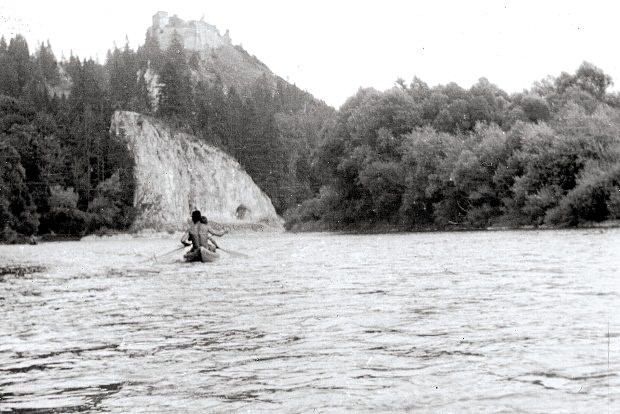 Dunajec, na vode