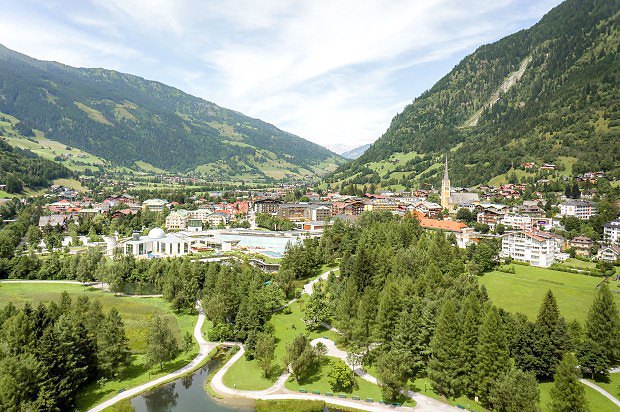 Bad Hofgastein Luftaufnahme