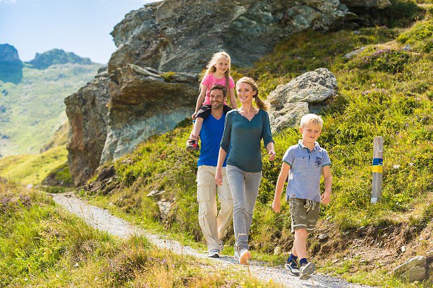 Familie Wandern