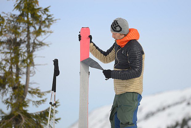 Skialpinistick vybaven